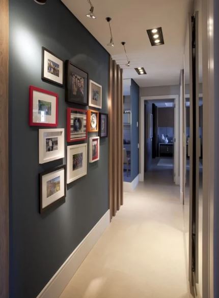 decoração para corredor