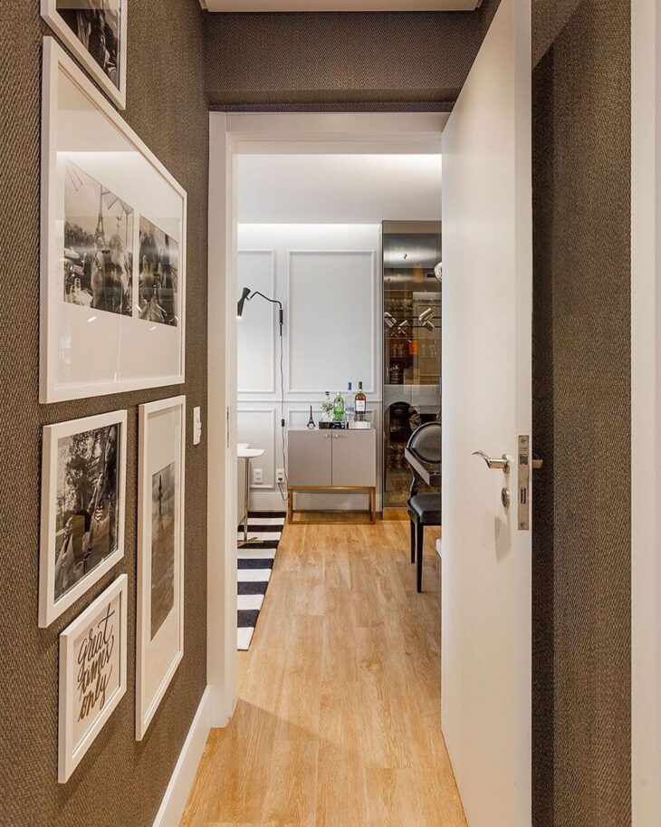 decoração para corredor