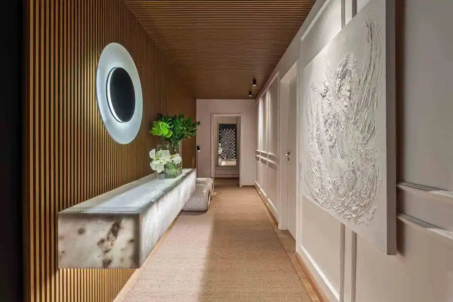 como escolher aparador suspenso para corredor de quarto