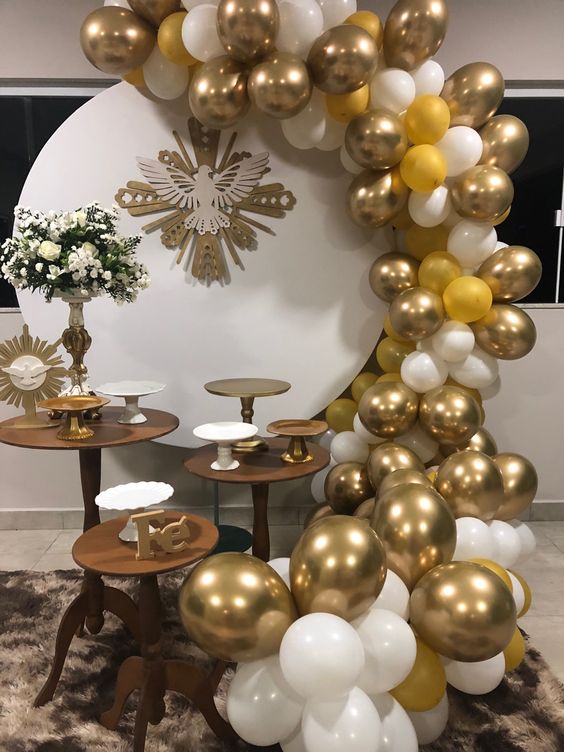 ideias criativas decoração crisma