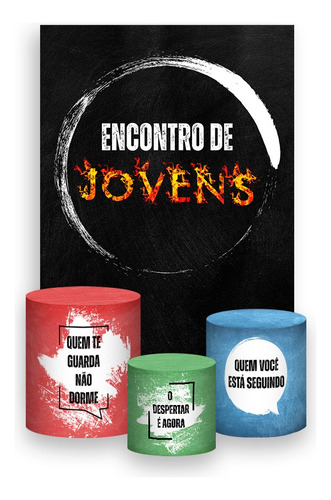 decoração para culto de jovens
