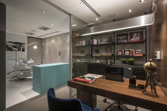 decoração para escritorio