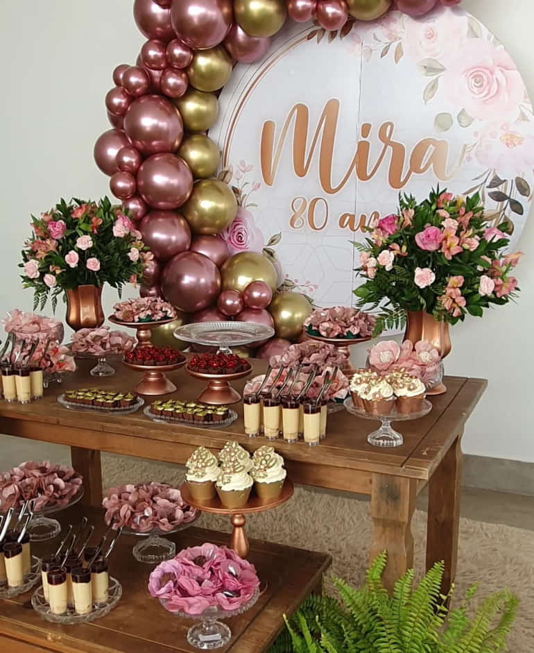 ideias criativas decoração festa anos 80