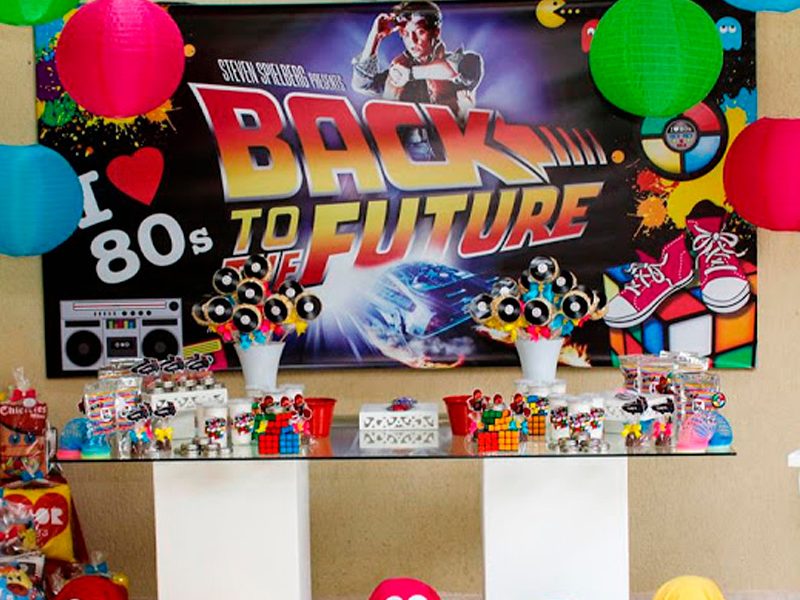 erros comuns decoração festa anos 80