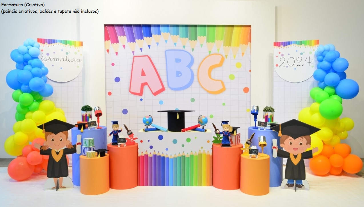 erros comuns decoração formatura infantil