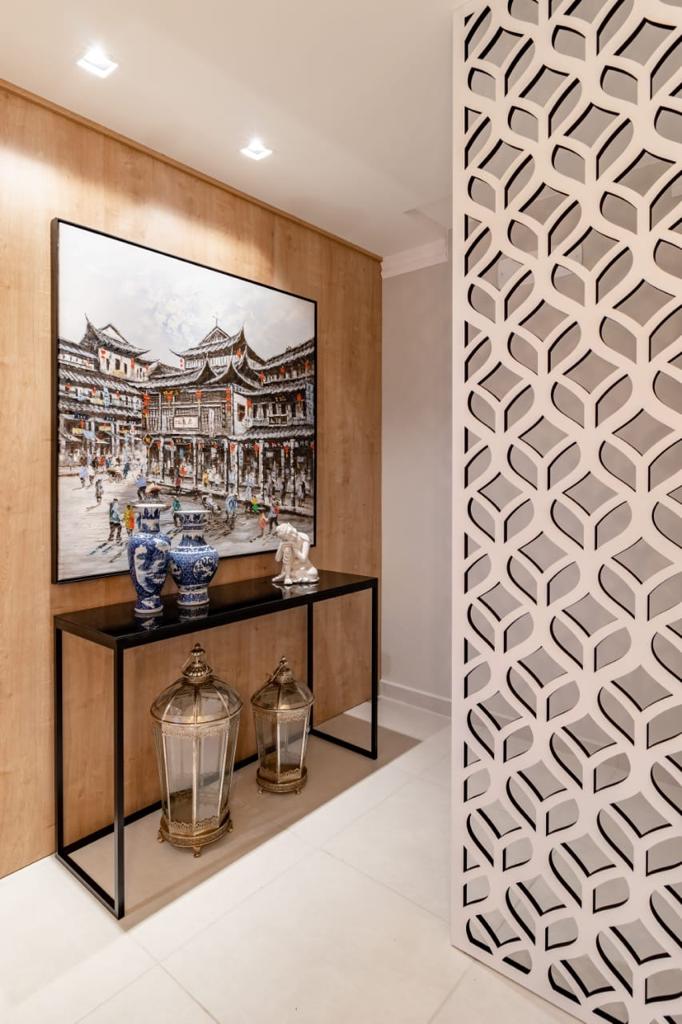 ideias criativas hall entrada pequeno