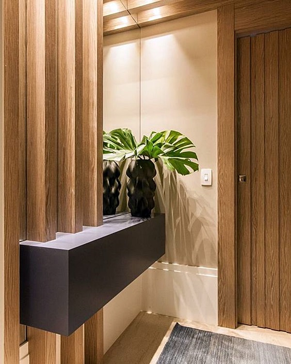 decoração hall entrada pequeno barata