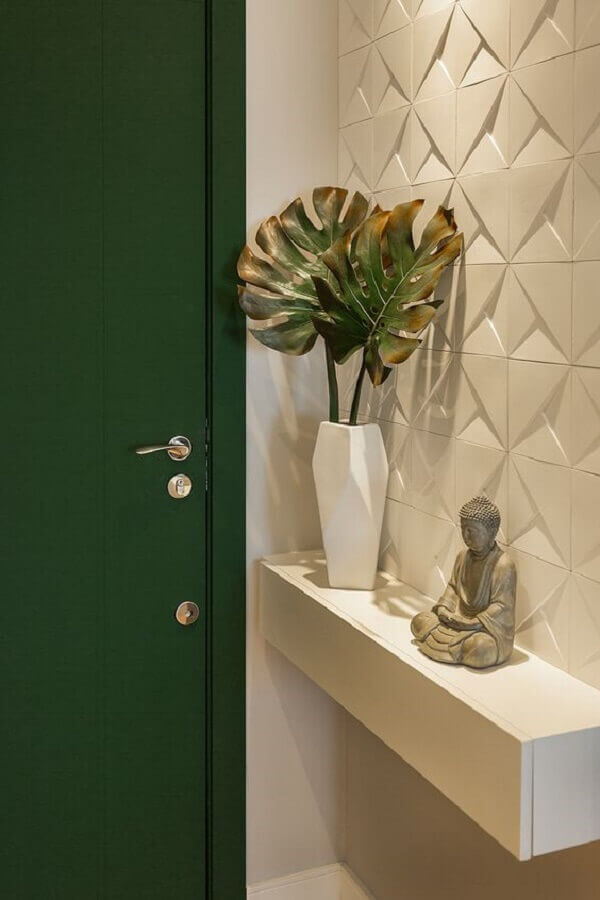 decoração para hall de entrada pequeno