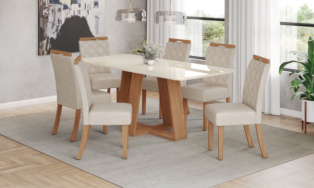 decoração para mesa de jantar