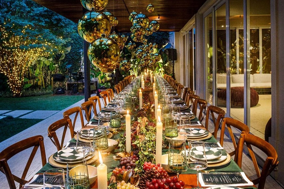 10 ideias criativas decoração mesa santa ceia