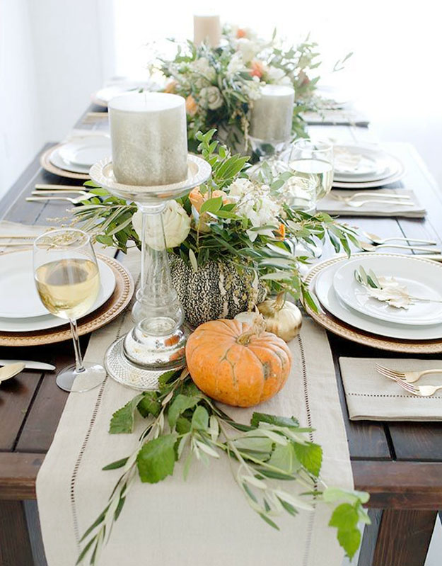 decoração para mesa de santa ceia