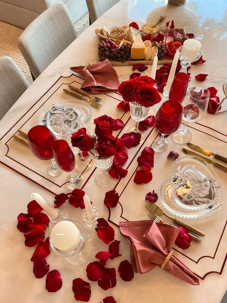 quanto custa decorar mesa dia dos namorados