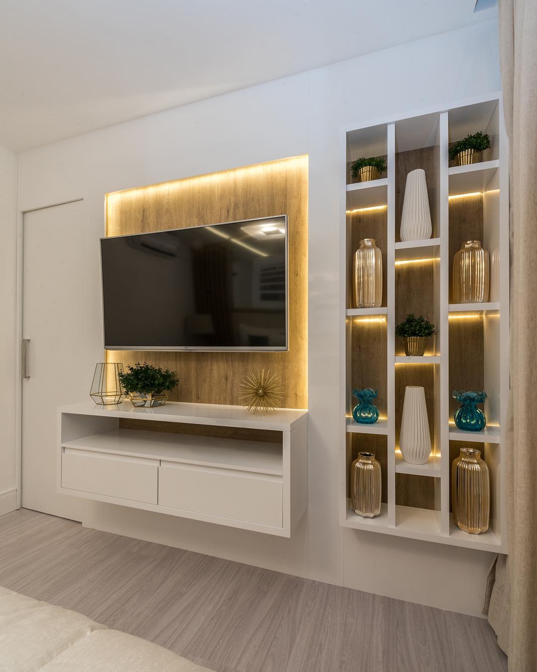 nicho embutido versus nicho modular qual o melhor para sala