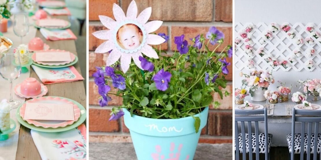 decoração para o dia das mães