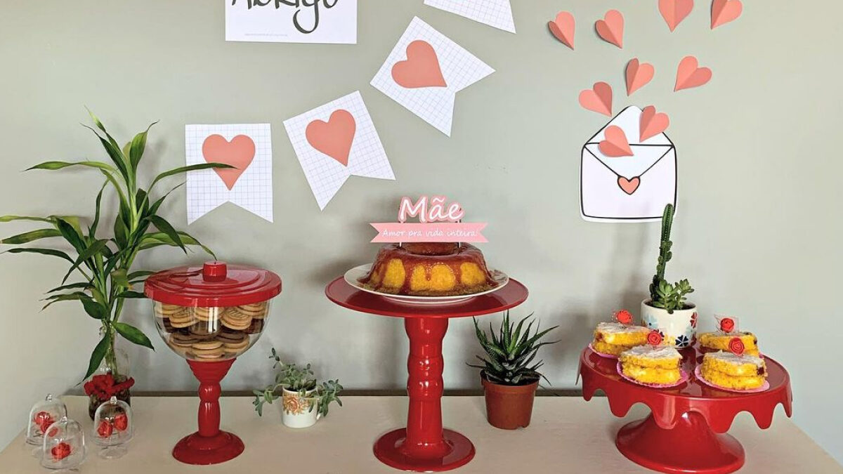 decoração para o dia das mães
