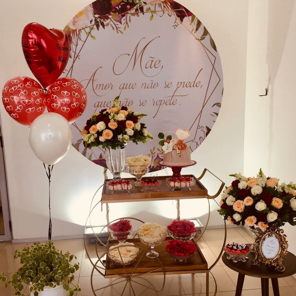 ideias criativas de decoração para o dia das mães