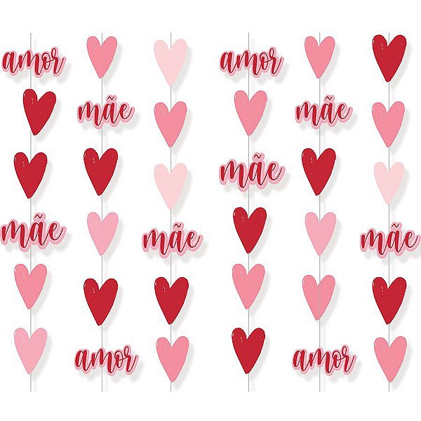 decoração para o dia das mães com tnt