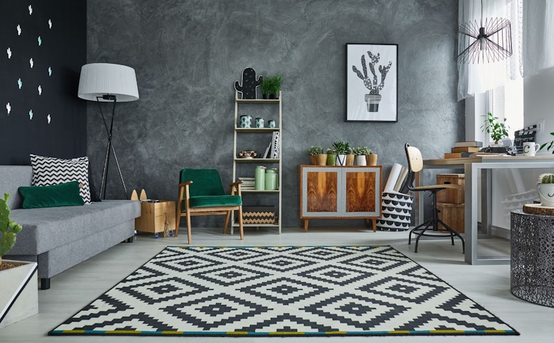 decoração para parede cinza