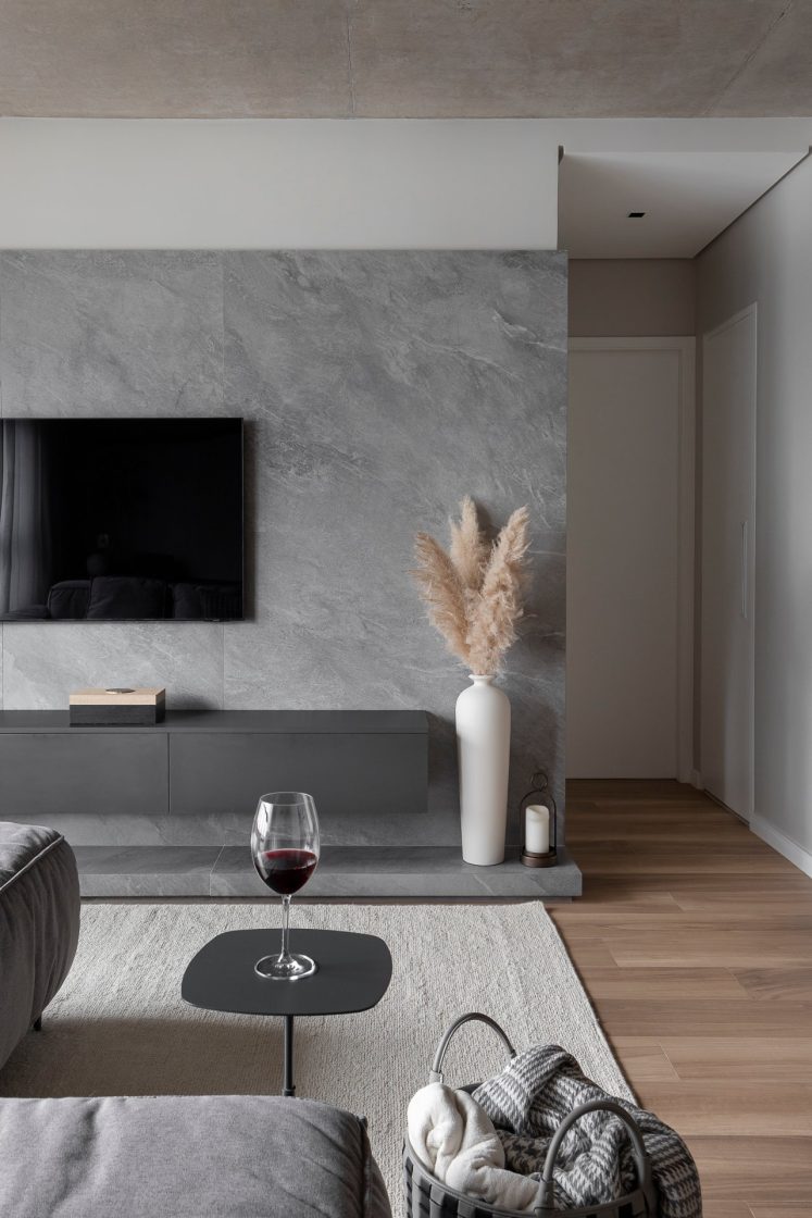 melhores ideias decoração parede cinza