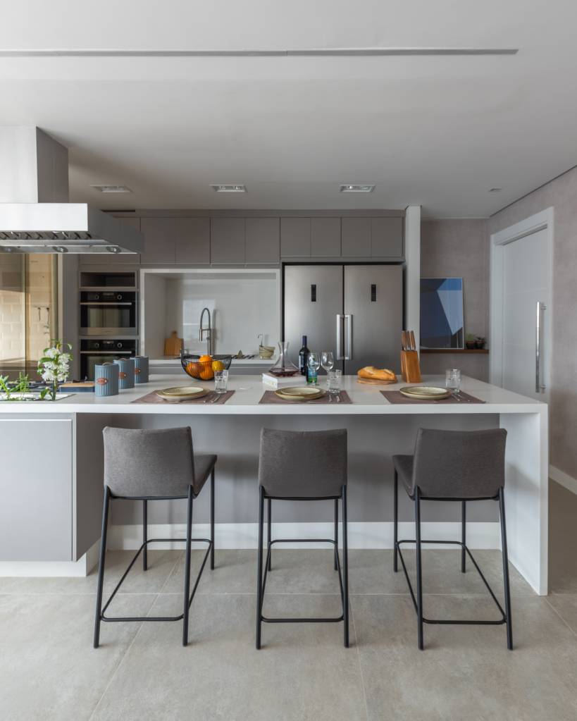 melhores ideias decoração parede cinza