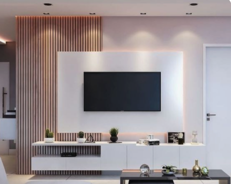 Materiais sustentáveis na decoração da parede da TV: O futuro é WPC?