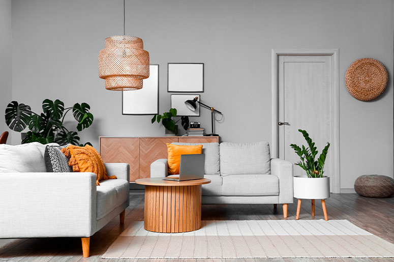 decoração para parede de sala