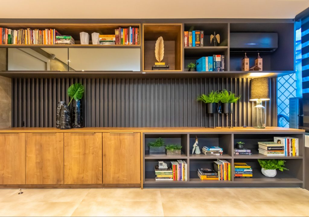 ideias criativas decoração prateleiras pequenas