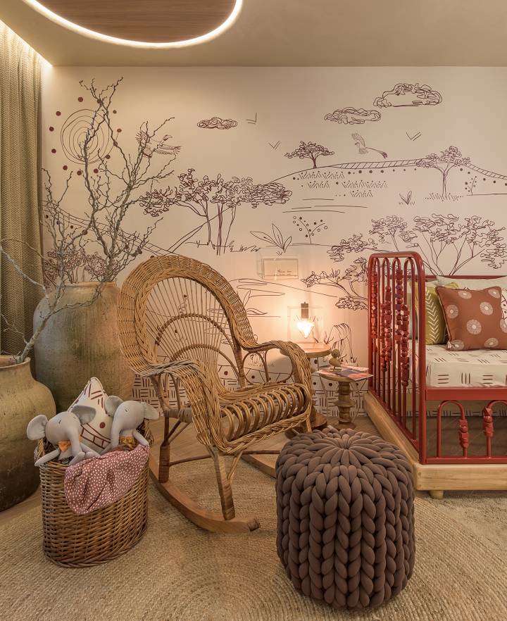 como decorar quarto de bebe menina gastando pouco