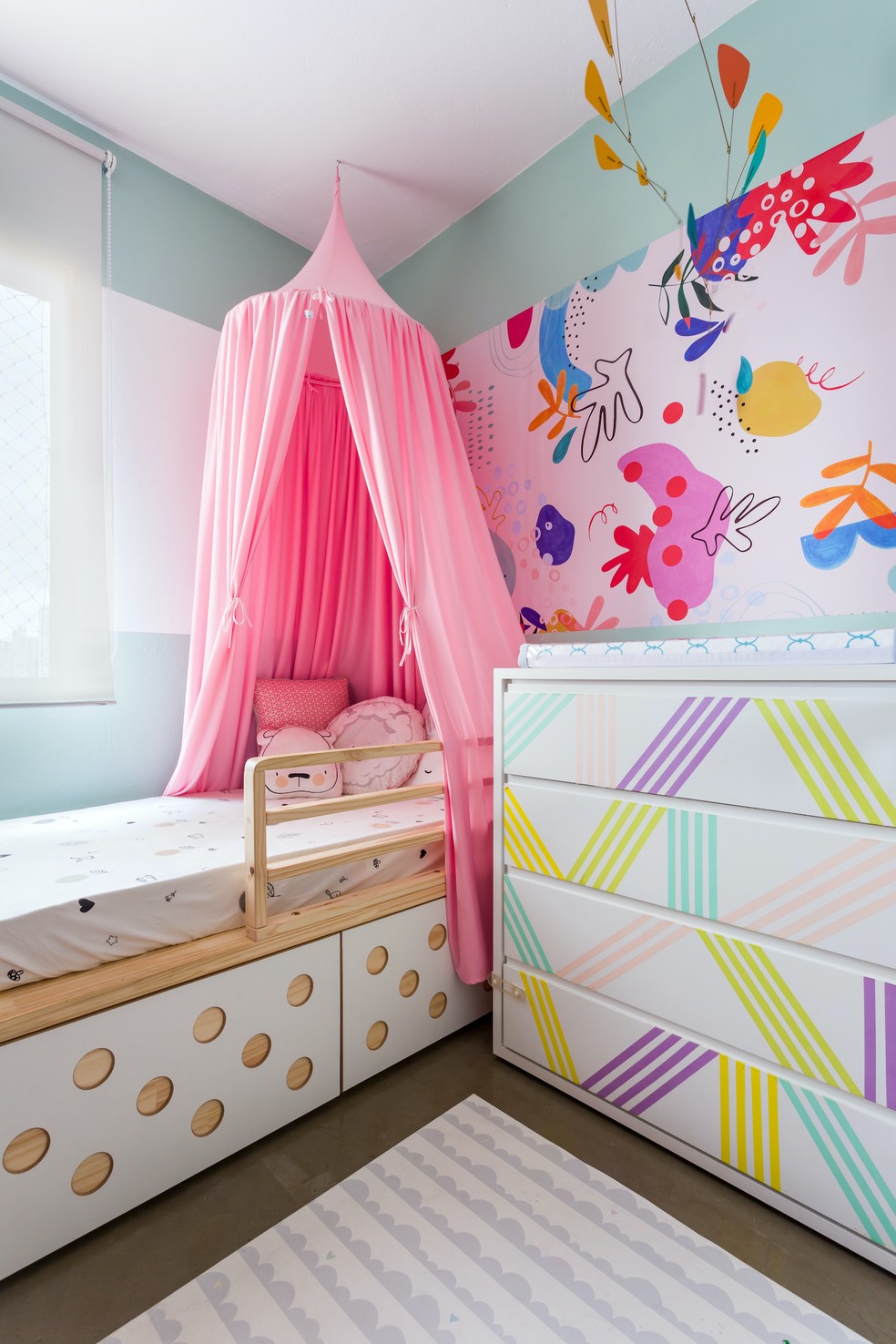 decoração para quarto de bebe menina
