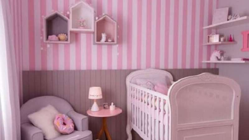 10 ideias de decoração quarto de bebe menina moderno e funcional
