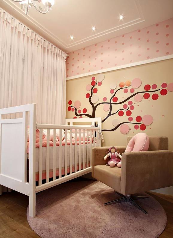 erros comuns ao decorar quarto de bebe menina pequeno