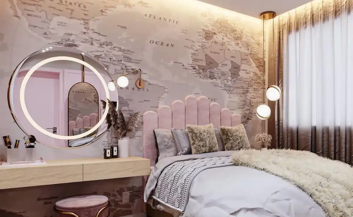 decoração para quarto feminino