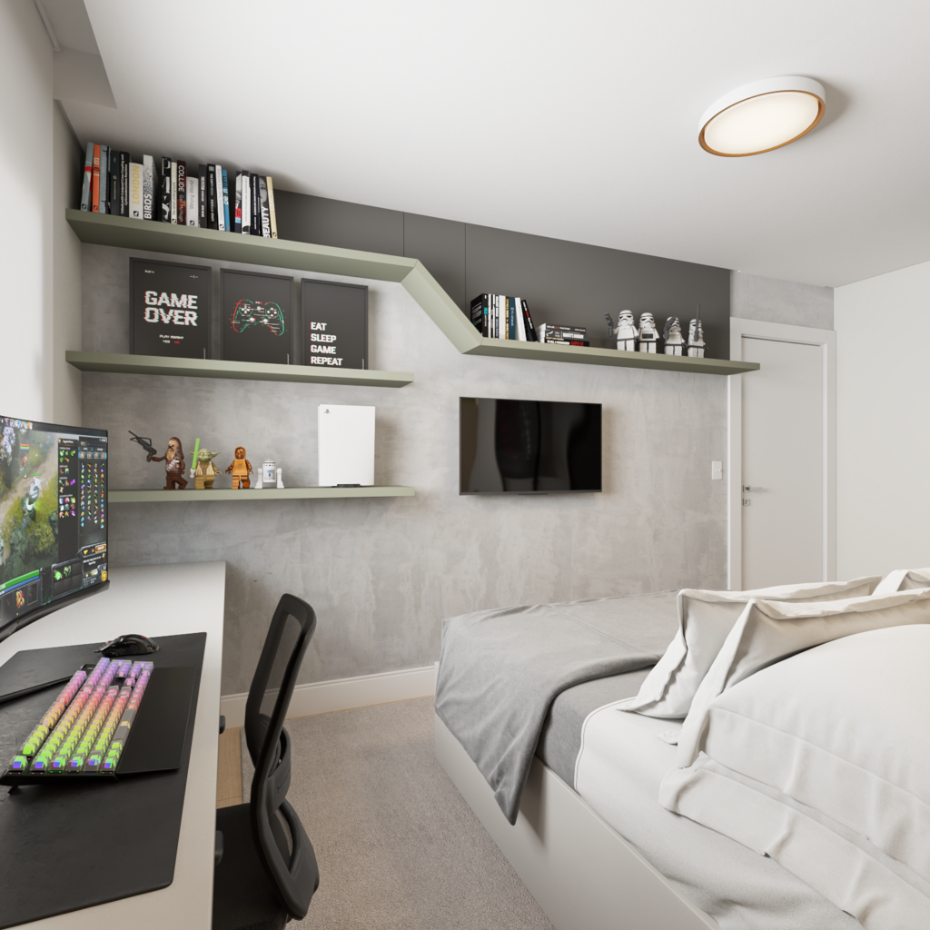 Estilo Industrial no Quarto Masculino: Inspirações e Dicas