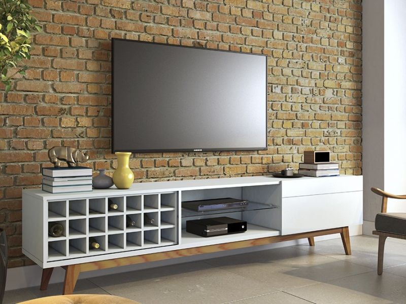 Além da TV: Como Usar o Rack para Contar a História da Sua Casa