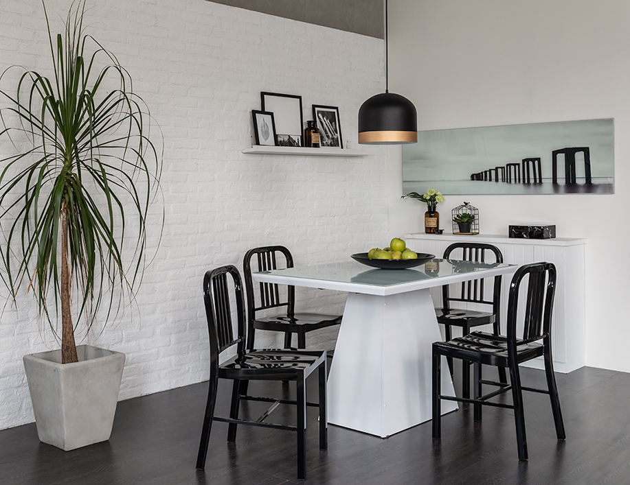 decoração sala de jantar moderna