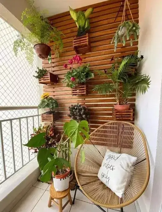 decorar parede area externa gastando pouco