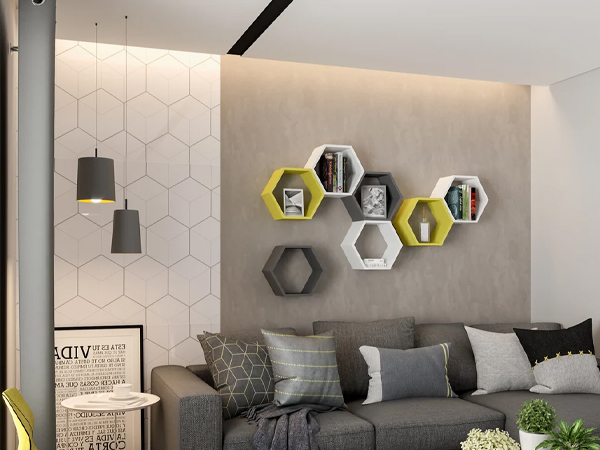 decorar parede branca sala barato