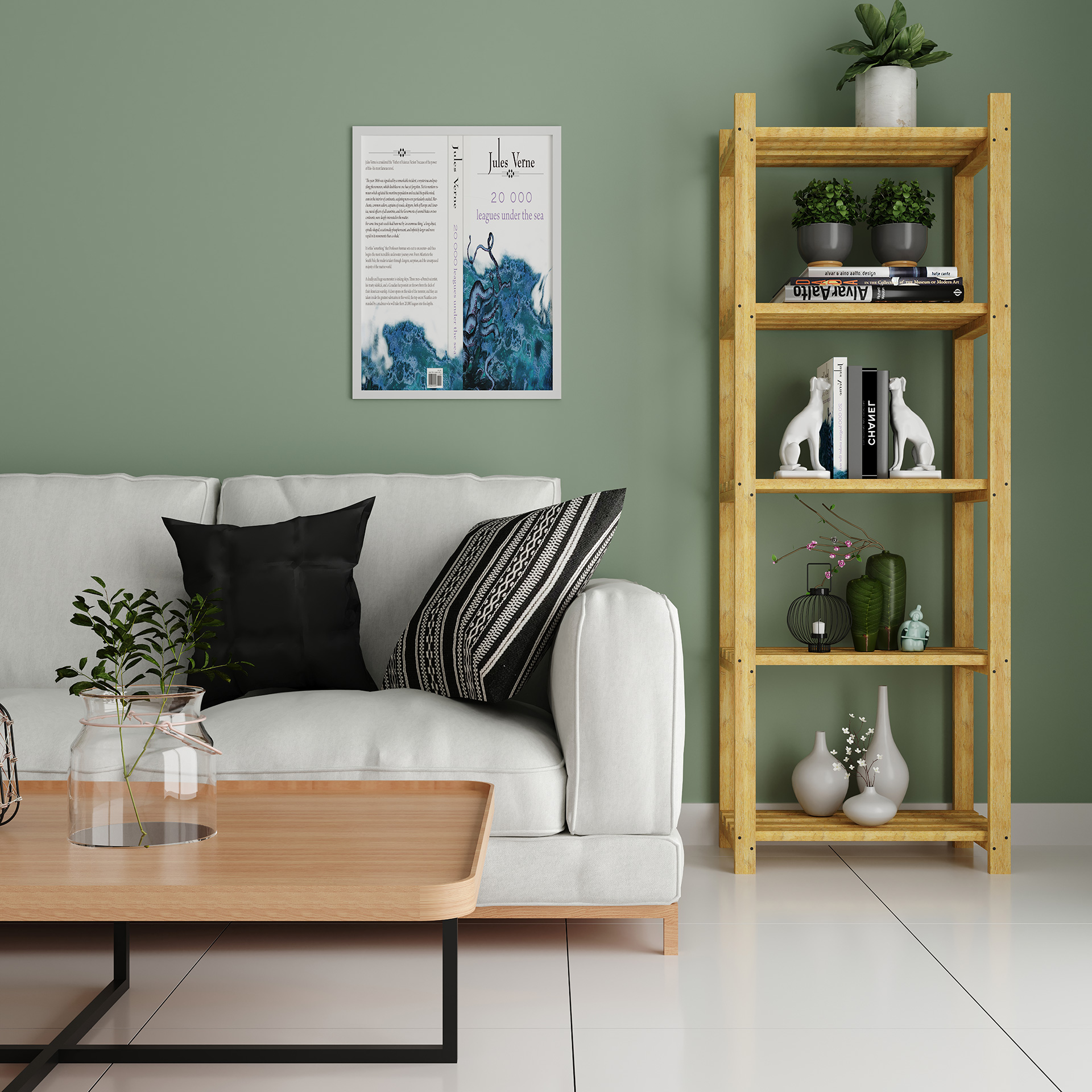 A Arte de Compor Quadros na Sala: Dicas de Proporção e Estilo