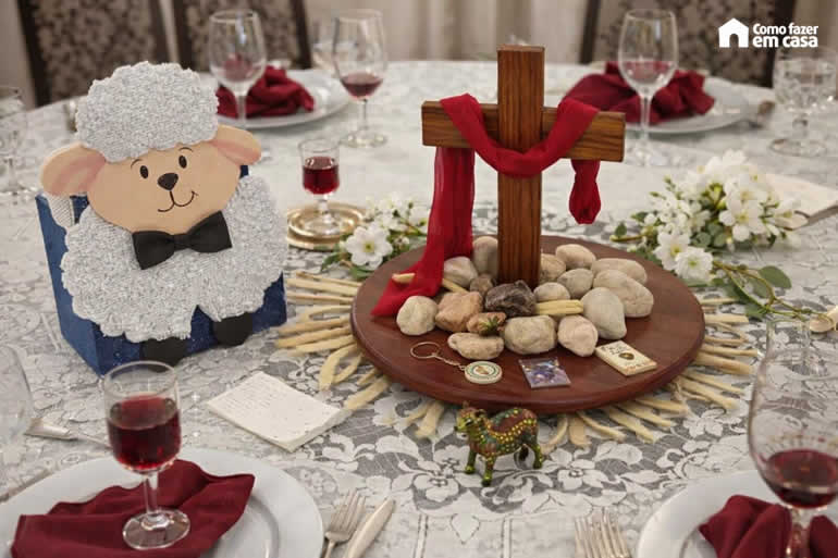 decoração pascoa cristã