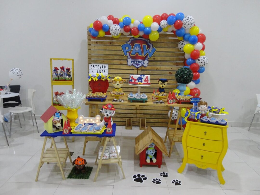 decoração patrulha canina