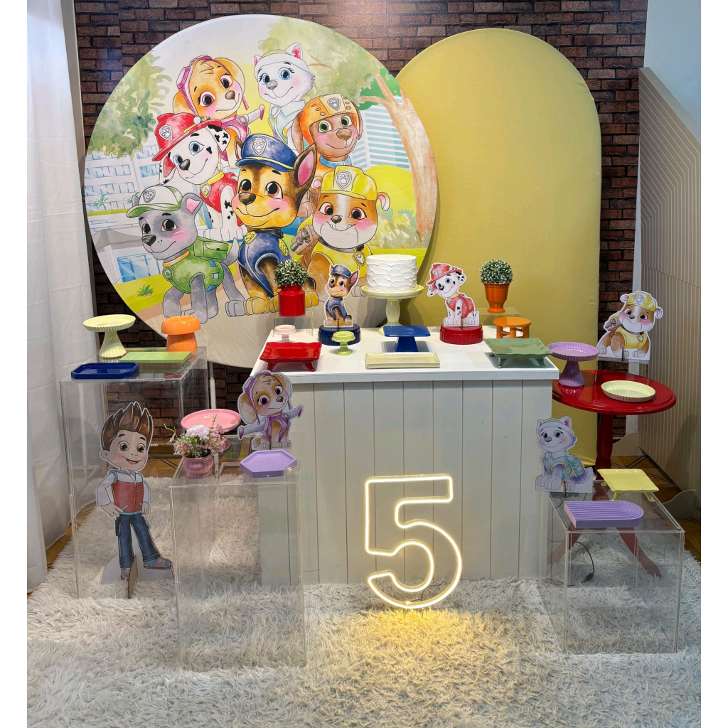 decoração patrulha canina menino