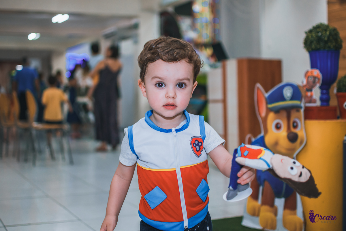 decoração patrulha canina menino