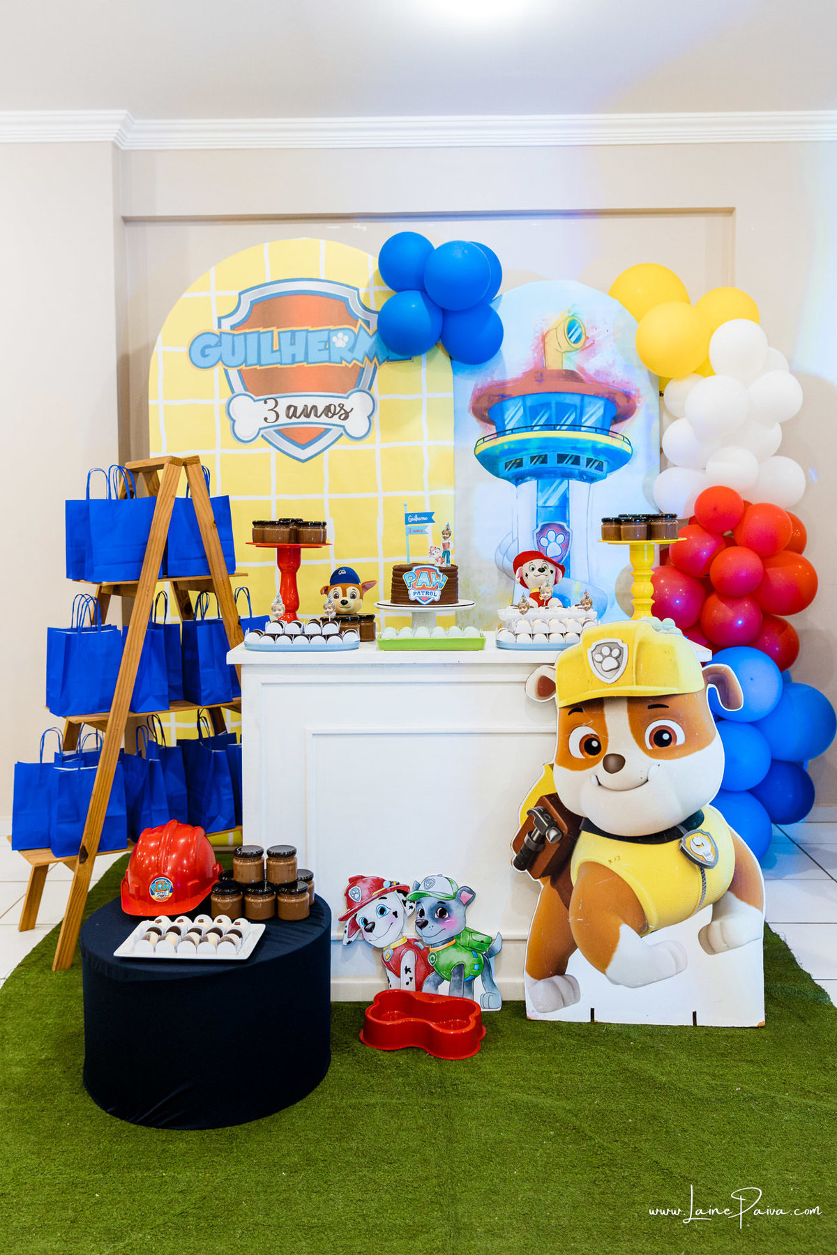 decoração patrulha canina menino