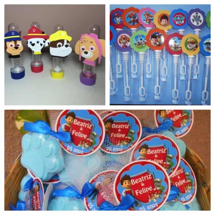 Ideias de Painéis de Balões Temáticos da Patrulha Canina para sua Festa