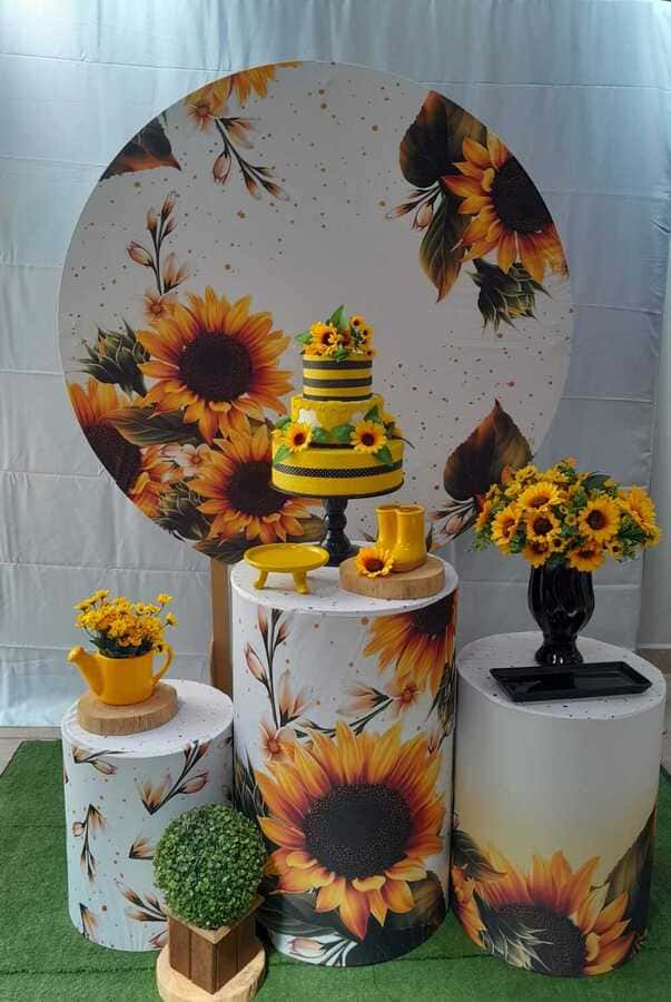 decoração mini table rústica pegue e monte homem