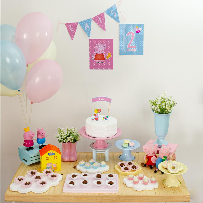 decoração peppa pig