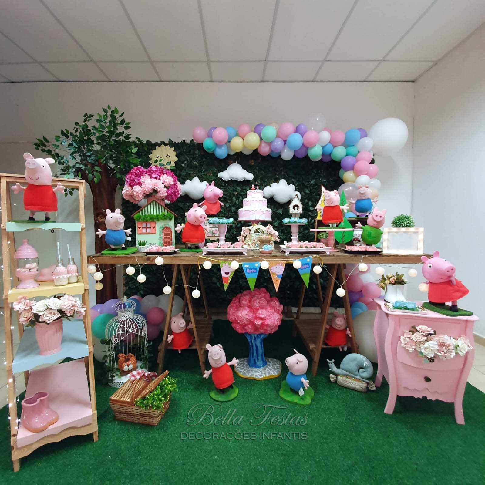 decoração peppa pig