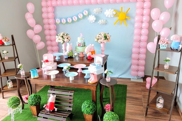 decoração peppa pig