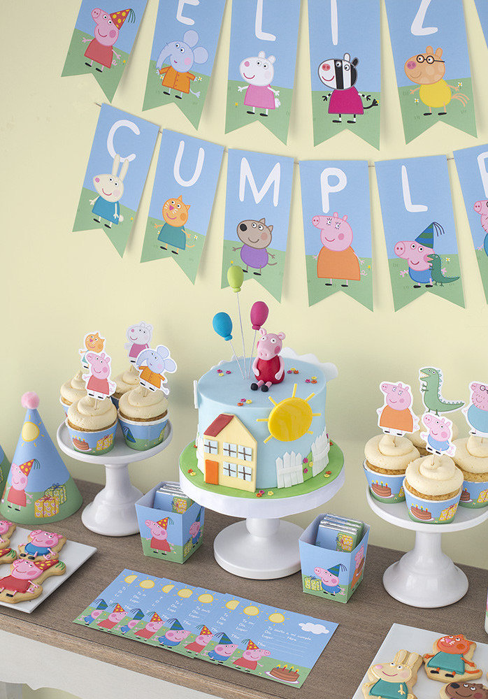 decoração peppa pig