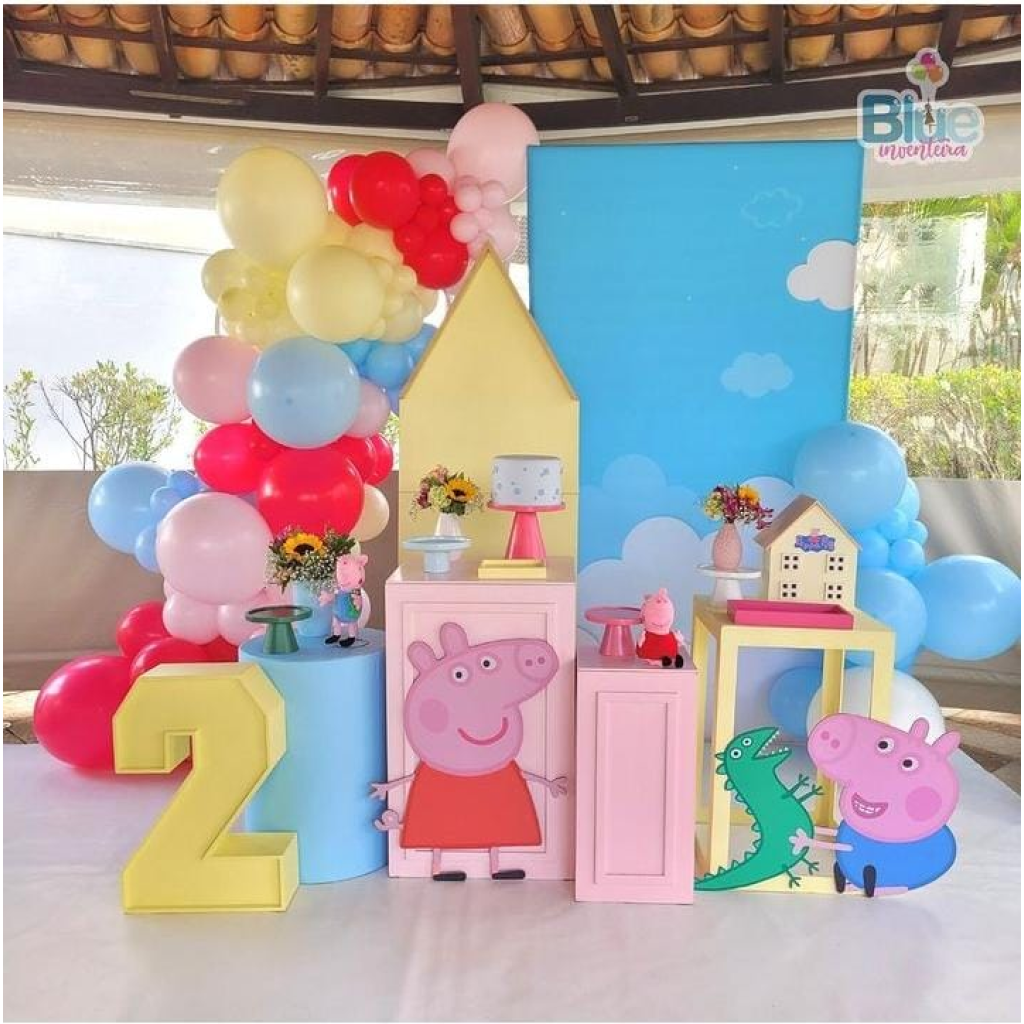 decoração peppa pig
